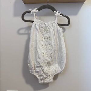 Old Navy White Eyelet Kids Bubble